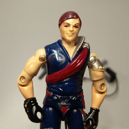 GI Joe 1985 Xamot w Sky Hook & Gun V1 – 3.75" Figure (Hasbro ARAH, Pre-Owned)