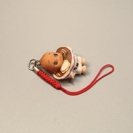 Kewpie Baby as Japan Ramen Noodles – 1.25" Keychain Charm (Pre-Owned)