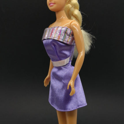 Light Purple Strapless Dress – 90s 11" Doll (Pre-Owned)