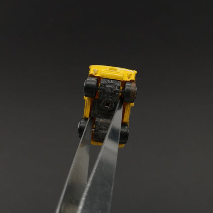 Vintage Micro Machines 1971 Plymouth Barracuda – 1986 Galoob Yellow Black Stripe (Pre-Owned)