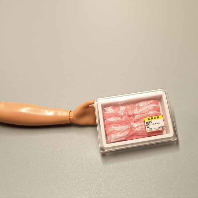 Re-Ment Miniature Sliced Pork Pack – Supermarket Food (Pre-Owned)