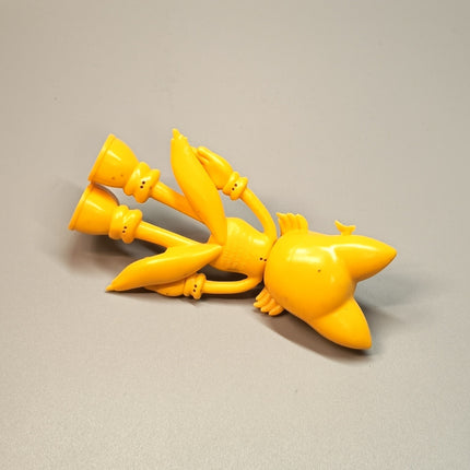 Sonic the Hedgehog TAILS Unpainted Prototype 4.5" Figure Bend-Ems Bendable Toy