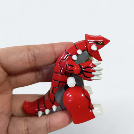 Pokemon Groudon 2.5" Wind Up Walking Figure – Yujin (Rare, Pre-Owned)