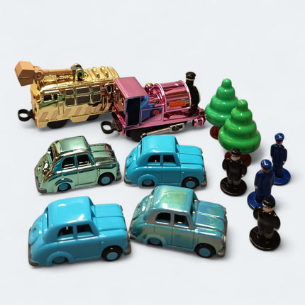 Thomas & Friends Metallic Wind Up Diesel 10 & Skarloey – Plarail Japan (Pre-Owned)
