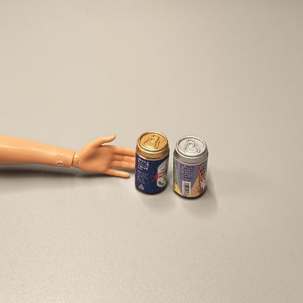Re-Ment Miniature Ale Soda Cans – Lot of 2 Drinks (Pre-Owned)