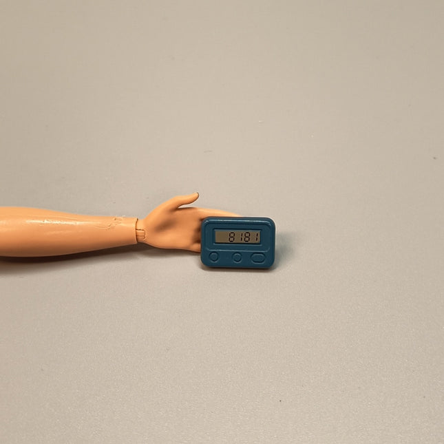 Re-Ment Miniature Retro Pager (Blue) – Youth Days Series (Pre-Owned)