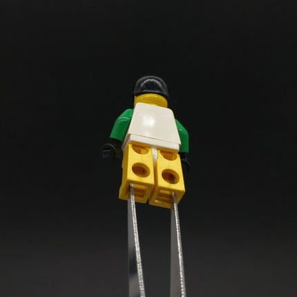 LEGO Minifigure Male Space Police 2 Chief – w Yellow Legs sp038 (Pre-Owned)