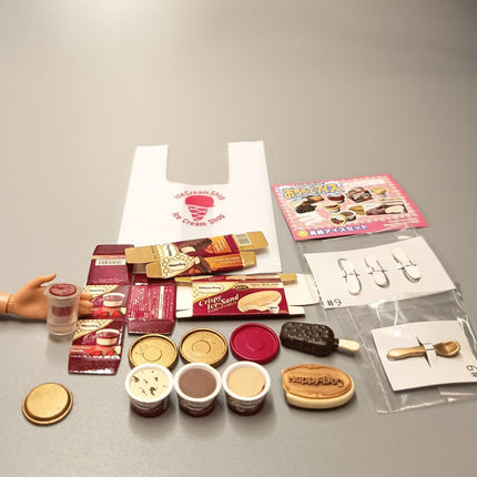 MegaHouse Ice Cream Shop #6 Luxury Ice Cream Bar – 2006 Miniature (Pre-Owned)