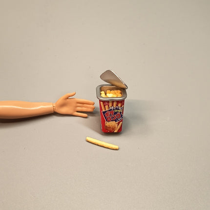 Re-Ment Miniature Pretzel Stick Cup – Morinaga Sweets Series Snack (Pre-Owned)