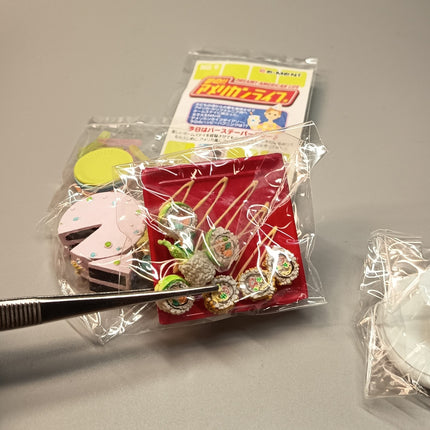 Re-Ment Dreamy American #9 Birthday Cake Sushi Roll – 1/6 Food (Sealed)