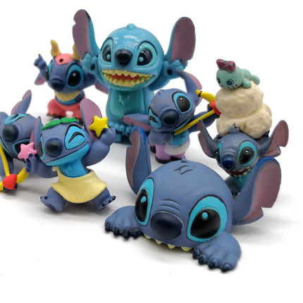 Stitch Zodiac 1" Mini Figures – Lilo & Stitch Lot of 7 (Pre-Owned)