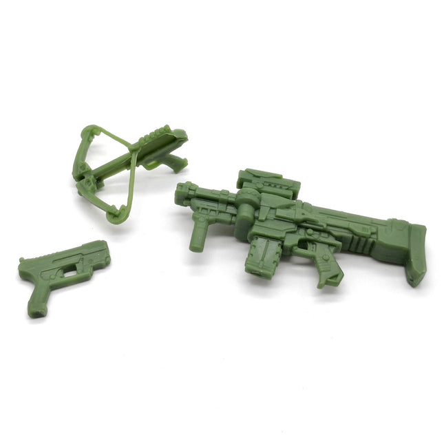 GI Joe Classified Beachhead Gun Weapon Bow – Lot of 3 (1/12 Scale, Pre-Owned)