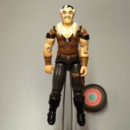 GI Joe 1986 Crystal Ball V1 – 3.75" Figure w Damaged Shield (Hasbro, Pre-Owned)