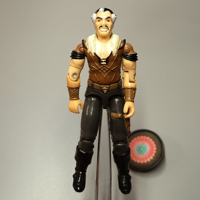 GI Joe 1986 Crystal Ball V1 – 3.75" Figure w Damaged Shield (Hasbro, Pre-Owned)