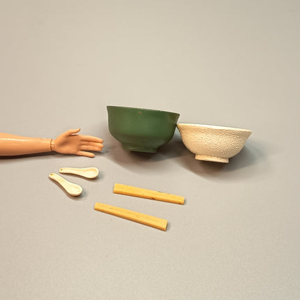 Miniature Ramen Noodles Bowl 1.25" – Dollhouse Barbie Food (Pre-Owned)