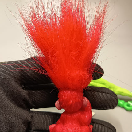 Mattel Disney Tarzan BANANA BUNCH RED GORILLA Mini Figure w PLUSH BANANA 1999