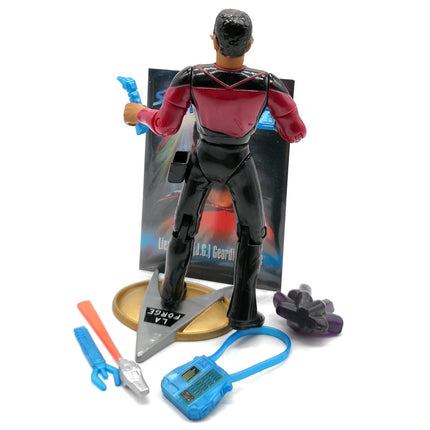 Star Trek TNG GEORDI LA FORGE 4.5" Figure w Accessories 1992 The Next Generation