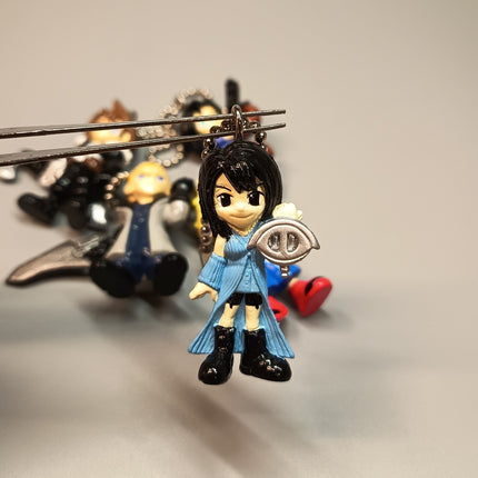 Final Fantasy VIII FF8 Chibi Figure KEYCHAIN Lot of 5 Bandai Rinoa Zell Dincht