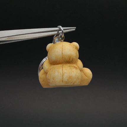 Forever Friends Initial Letter "F" Keyring – Teddy Bear (Hallmark, Pre-Owned)