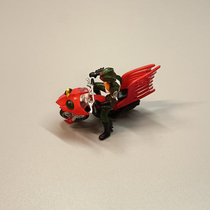 Kamen Rider Amazon & Jungler Bike 2.5" Mini Figure – HG Gashapon (Pre-Owned)