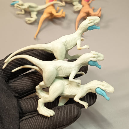 Jurassic World CARNOTAURUS ALLOSAURUS MINI Figure PROTOTYPE Blind Bag Lot of 7