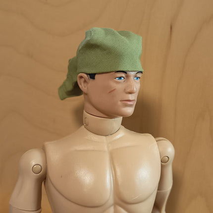 1/6 Scale Green Military Sweat Rag Bandana – for 12" Figure (Pre-Owned)