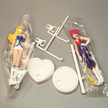 Cutie Honey HONEY KISARAGI Lot of 2 Anime Toy 4" Figure Collectible Bandai 1997