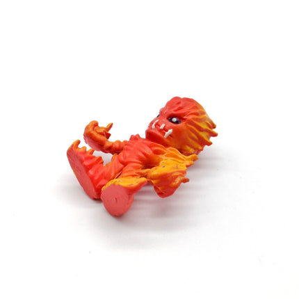 Digimon MERAMON 1.5" Mini Figure Vintage Toy Digital Monster Figure Bandai