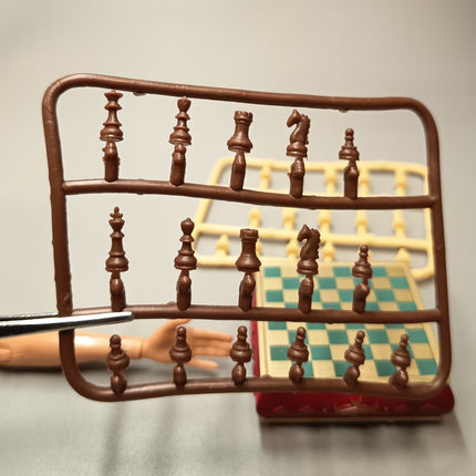 Re-Ment Miniature Chess Set – Antique Home Decor (Pre-Owned)