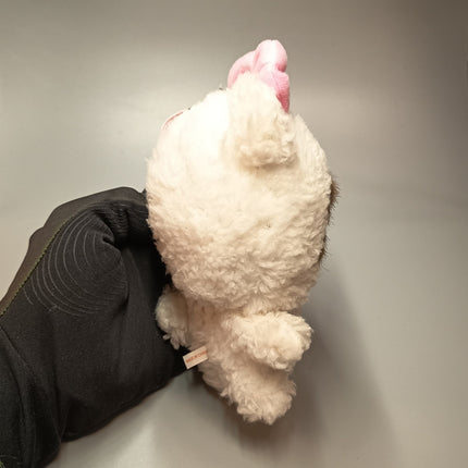 Big Head White Bunny Monchhichi 6" Plush – Bag Charm (Pre-Owned)