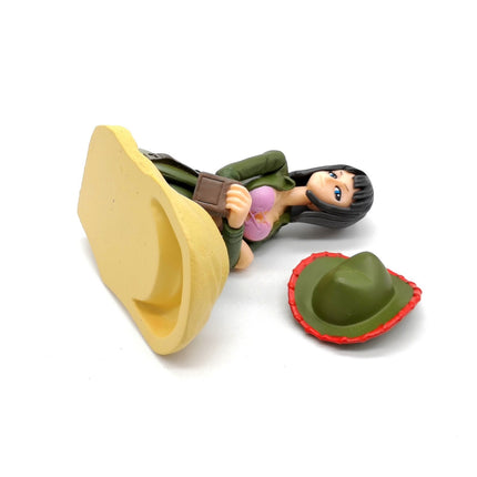 Bandai One Piece NICO ROBIN 2" Mini Figure Bust Anime Japan Toy Collectible