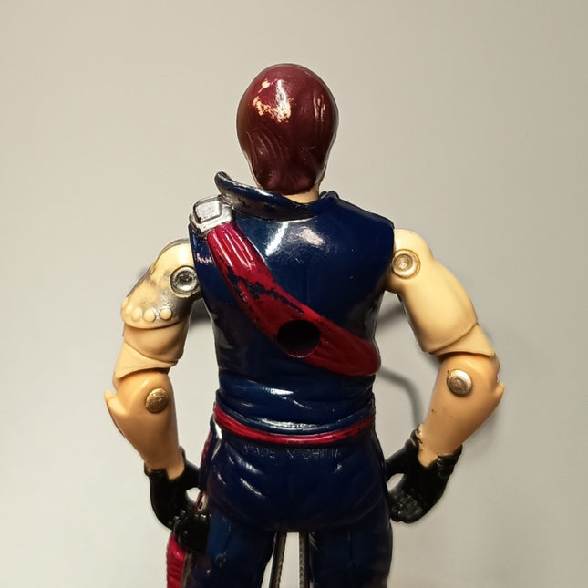 GI Joe 1985 Xamot w Sky Hook & Gun V1 – 3.75" Figure (Hasbro ARAH, Pre-Owned)