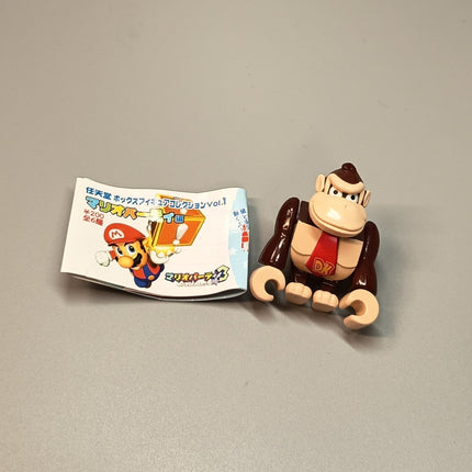 Mario Party 3 Donkey Kong – 2" Kubrick Style Figure (Yujin 2000, Pre-Owned)