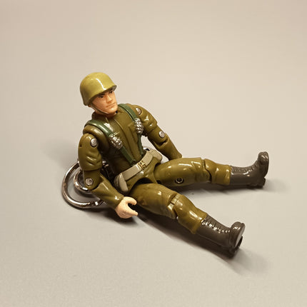 GI Joe Action Soldier – 3.75" Figure with Detachable Keychain (Hasbro 1998, Pre-Owned)