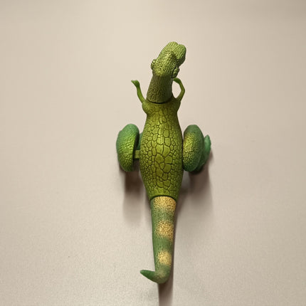 Toy Story Rex Dinosaur – 2" Buildable Cake Topper (Yujin, Pre-Owned)