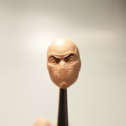 Mezco One:12 GI Joe Storm Shadow Head Sculpt – Unpainted Lot of 3 (Pre-Owned)