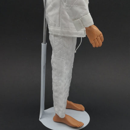 1/6 Scale Male Winter White Snow Skiing Jacket & Pants – for 12" Figure (Pre-Owned)