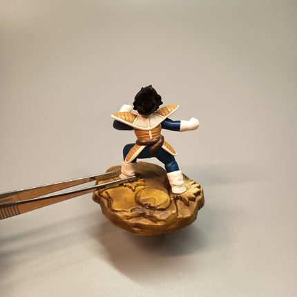 Bandai Dragon Ball VEGETA w Stand 2" Mini Figure Diorama Japan Anime Toy 2003