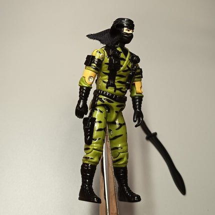 GI Joe 1991 Ninja Force Nunchuk V1 – 3.75" Action Figure (Hasbro ARAH, Pre-Owned)