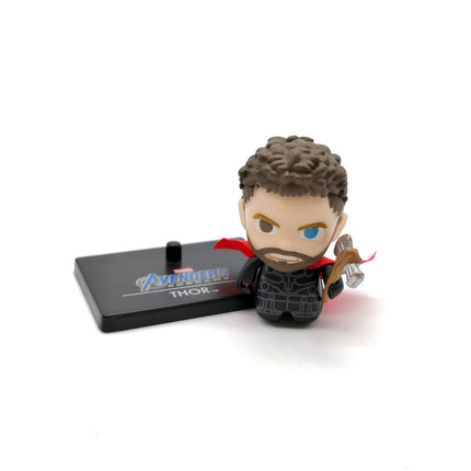 Bandai Marvel Avengers Thor – 1" Mini Figure with Stand (ColleChara, Pre-Owned)