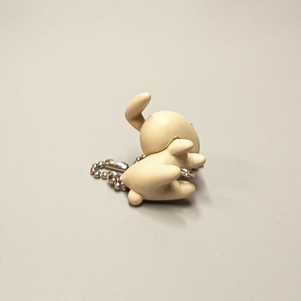 Bandai Crayon Shin Chan Rabbit 1" Charm – Mini Figure Keychain (Pre-Owned)