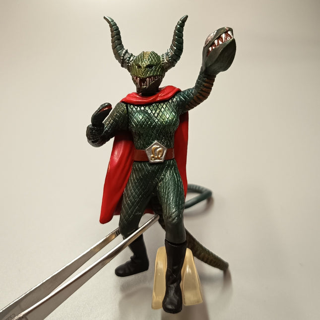 Masked Kamen Rider Stronger Snake Woman 4" Figure – Villain Monster (Pre-Owned)
