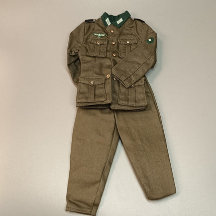 1/6 Scale WWII German Soldier Uniform – Top & Pants for 12" Figure (Pre-Owned)