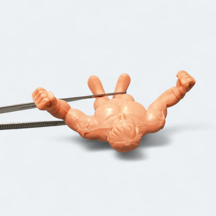 Bandai Kinnikuman TERRYMAN 4" Mini Figure Keshi Muscle Rubber Toy Japan Rare