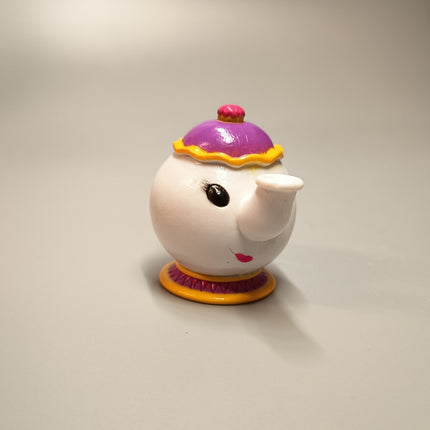 Disney Beauty and the Beast Mrs. Potts 1.5" Mini Figure – Dollhouse (Pre-Owned)