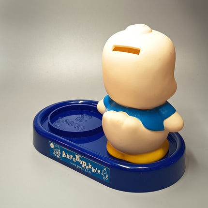Vintage Sanrio Pekkle Duck Coin Bank – 6" Blue Plastic (90s, Rare) (Pre-Owned)