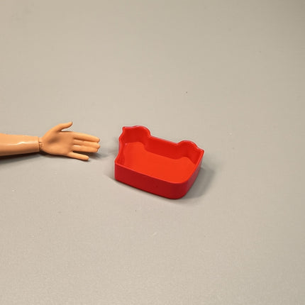 Re-Ment Miniature Red Truck Tray Case 1" – Dollhouse Kitchen (Pre-Owned)