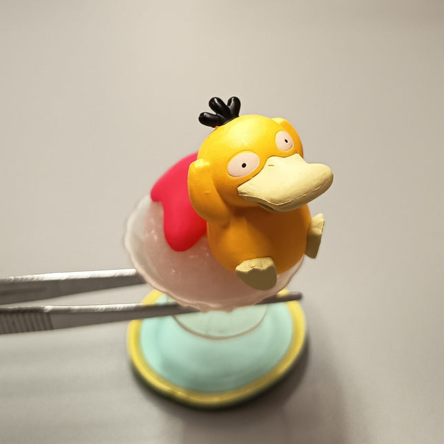 Pokemon Yummy Sweets Mascot Psyduck Dessert Mini Figure – TOMY (Pre-Owned)