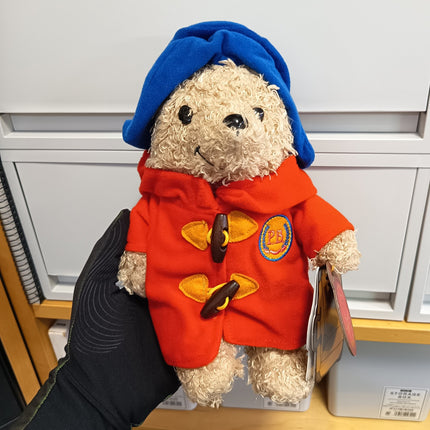 Paddington Bear 9" Plush Red Coat & Blue Hat – With Tag (Pre-Owned)