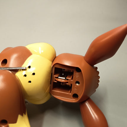 TOMY Pokemon Talking Eevee 3.5" Mini Figure – Tested & Works (Japan, Pre-Owned)